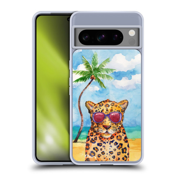 Paul Brent Animals Hip Shades Cheetah Soft Gel Case for Google Pixel 8 Pro