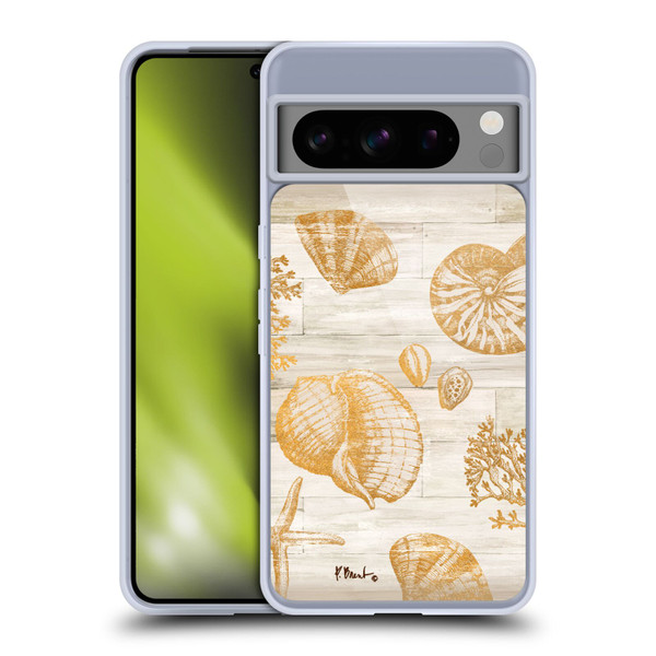 Paul Brent Coastal Shells Soft Gel Case for Google Pixel 8 Pro
