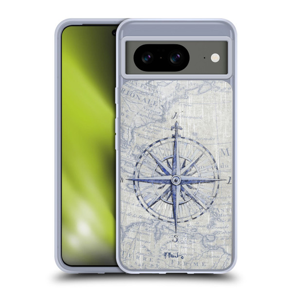 Paul Brent Nautical Vintage Compass Soft Gel Case for Google Pixel 8