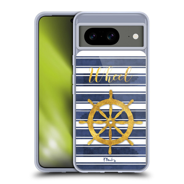 Paul Brent Nautical Wheel Soft Gel Case for Google Pixel 8
