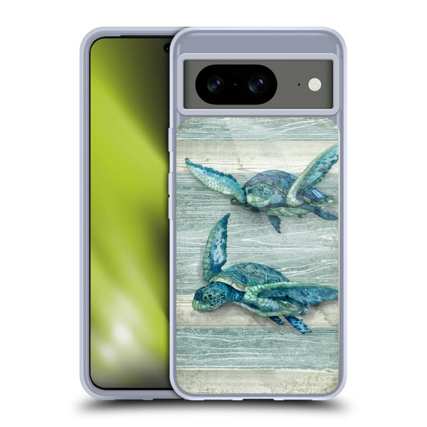 Paul Brent Sea Creatures Turtle Soft Gel Case for Google Pixel 8