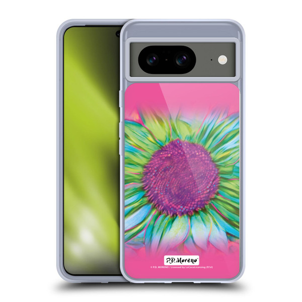 P.D. Moreno Assorted Design Sunflower Soft Gel Case for Google Pixel 8