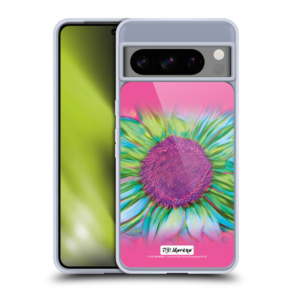 P.D. Moreno Assorted Design Sunflower Soft Gel Case for Google Pixel 8 Pro