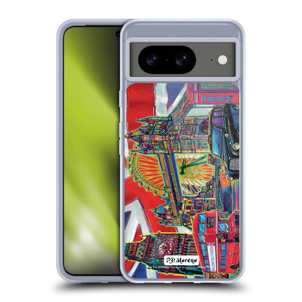 P.D. Moreno Cities London 1 Soft Gel Case for Google Pixel 8