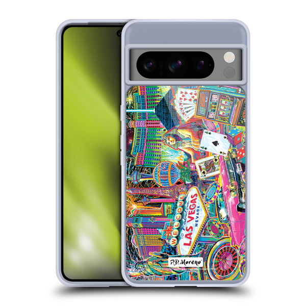 P.D. Moreno Cities Las Vegas 2 Soft Gel Case for Google Pixel 8 Pro