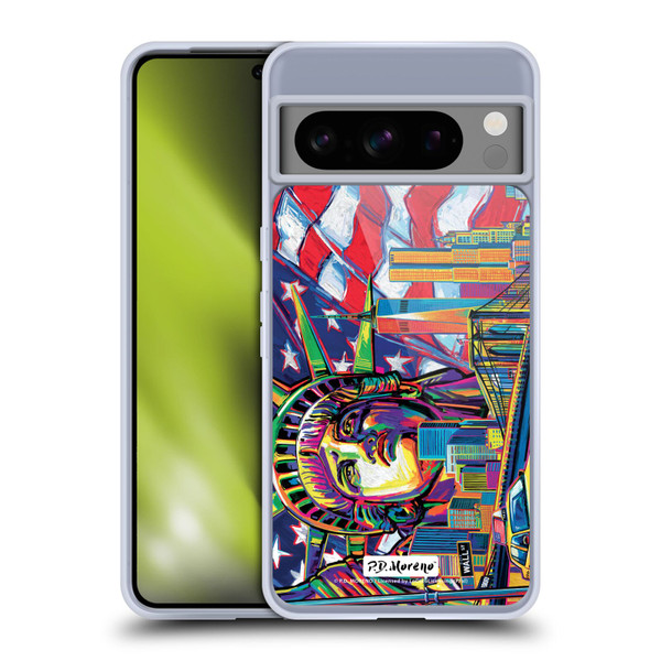 P.D. Moreno Cities New York 1 Soft Gel Case for Google Pixel 8 Pro
