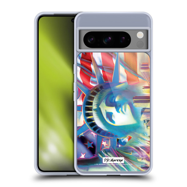 P.D. Moreno Cities New York 2 Soft Gel Case for Google Pixel 8 Pro
