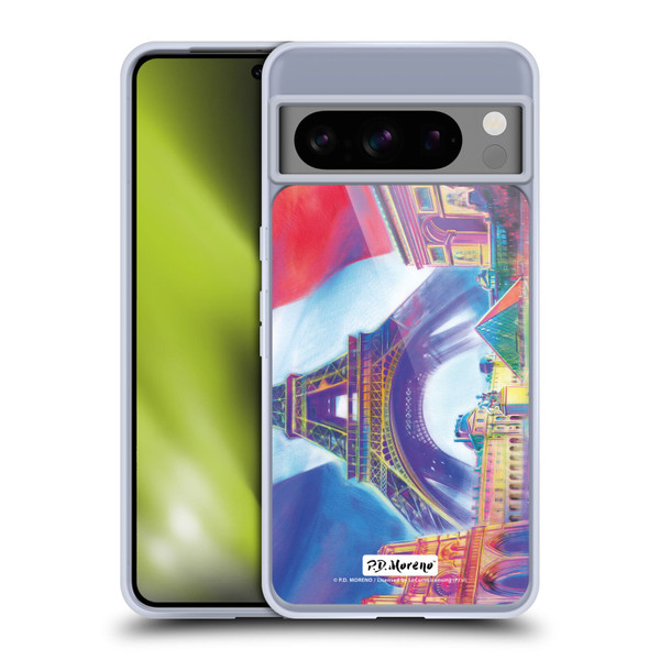 P.D. Moreno Cities Paris 2 Soft Gel Case for Google Pixel 8 Pro