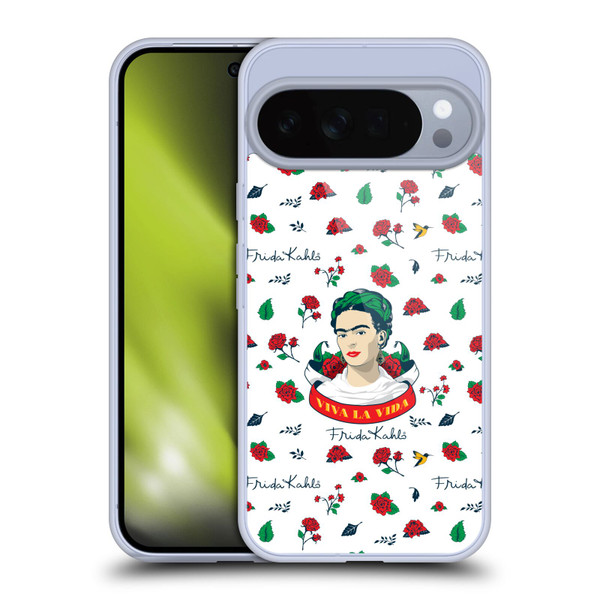 Frida Kahlo Icons Rose Patterns Soft Gel Case for Google Pixel 10 Pro XL