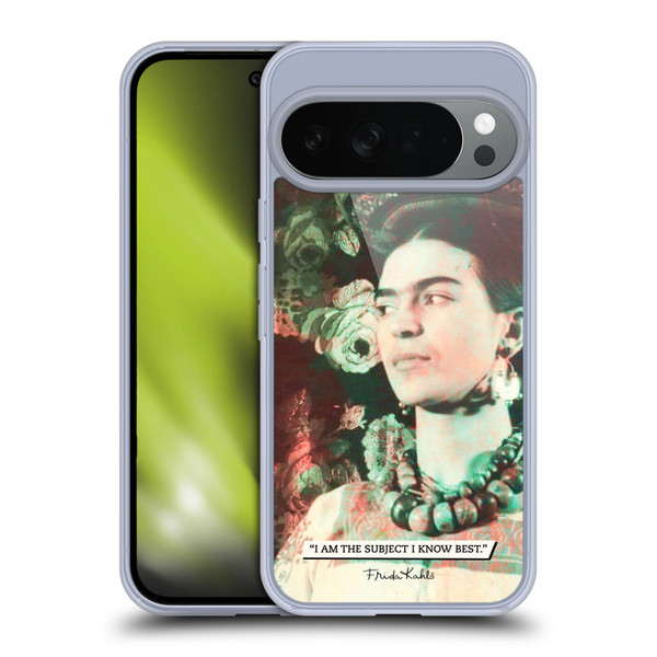 Frida Kahlo Portraits And Quotes Muse Soft Gel Case for Google Pixel 10