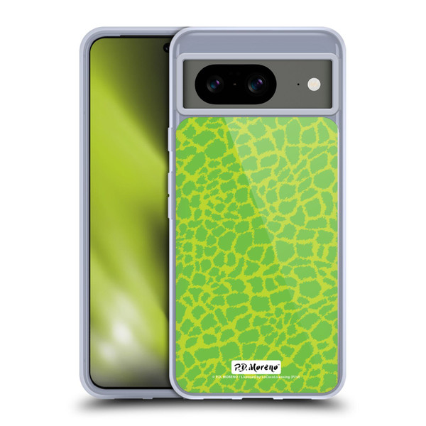 P.D. Moreno Patterns Lime Green Soft Gel Case for Google Pixel 8