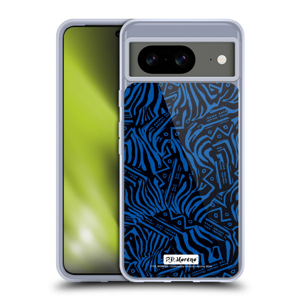 P.D. Moreno Patterns Tribal Zebra Soft Gel Case for Google Pixel 8