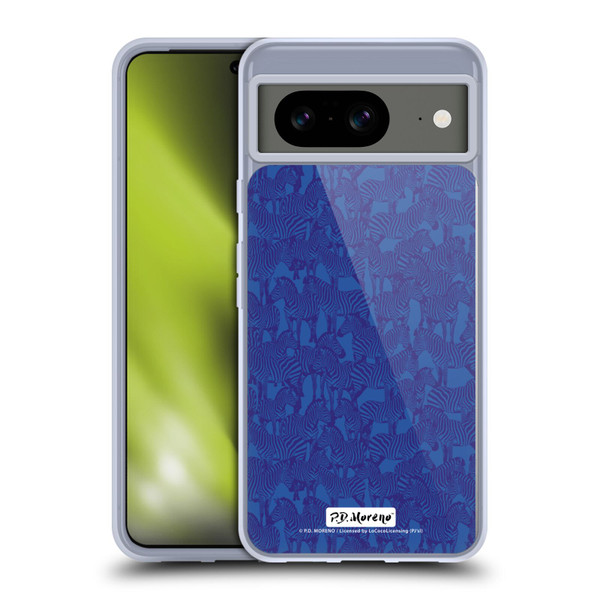 P.D. Moreno Patterns Zebra Soft Gel Case for Google Pixel 8