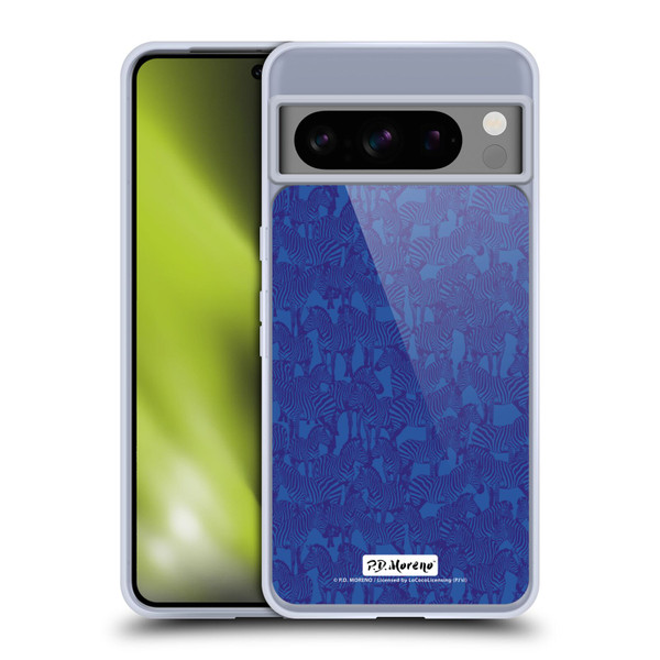 P.D. Moreno Patterns Zebra Soft Gel Case for Google Pixel 8 Pro