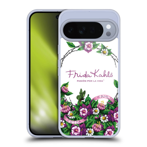 Frida Kahlo Purple Florals Bunch Soft Gel Case for Google Pixel 10 Pro XL