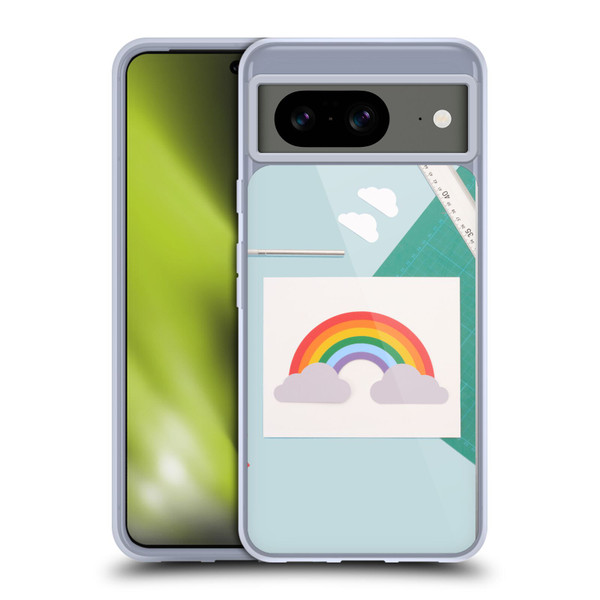 Pepino De Mar Rainbow Art Soft Gel Case for Google Pixel 8