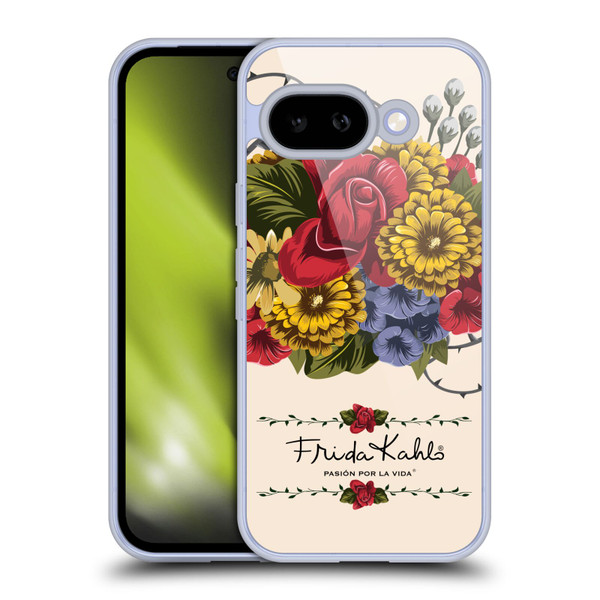 Frida Kahlo Red Florals Vine Soft Gel Case for Google Pixel 9A