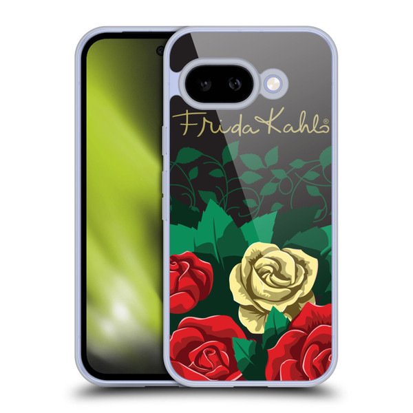 Frida Kahlo Roses Blooms Soft Gel Case for Google Pixel 9A