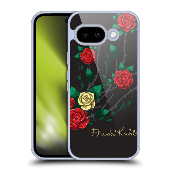 Frida Kahlo Roses Shrub Soft Gel Case for Google Pixel 9A