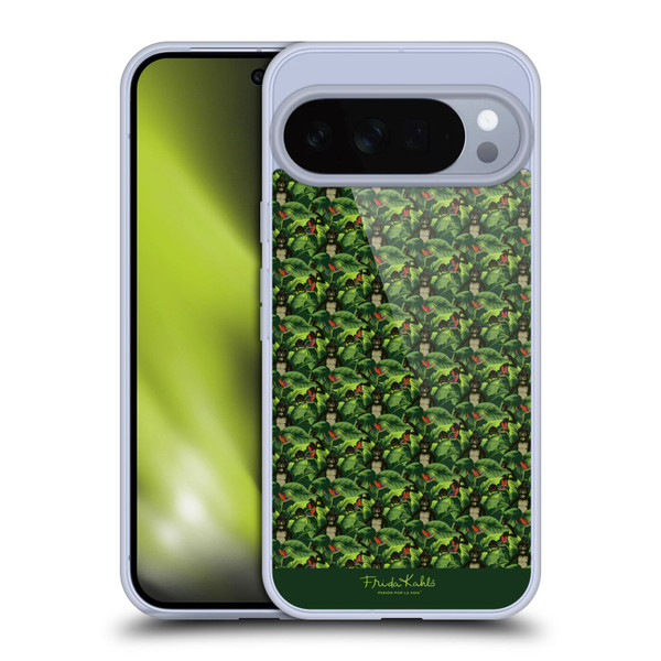 Frida Kahlo Tropical Monkey Pattern Soft Gel Case for Google Pixel 10 Pro XL