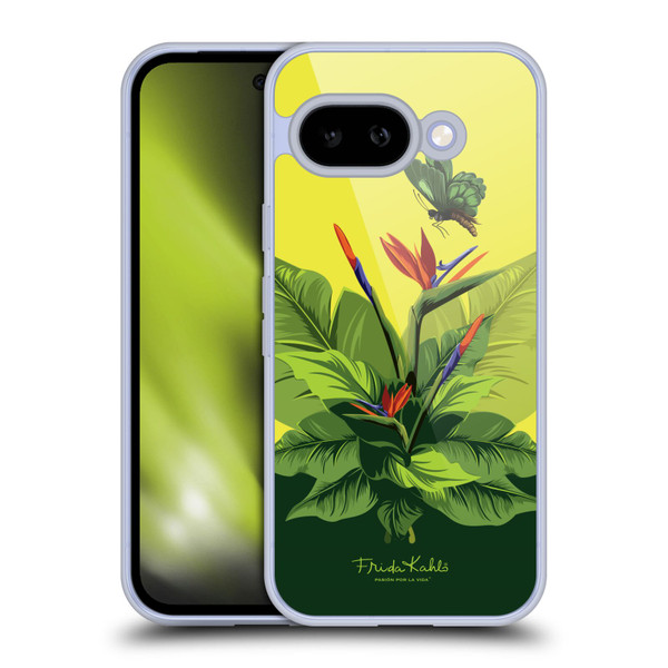 Frida Kahlo Tropical Birds on Branches Soft Gel Case for Google Pixel 9A
