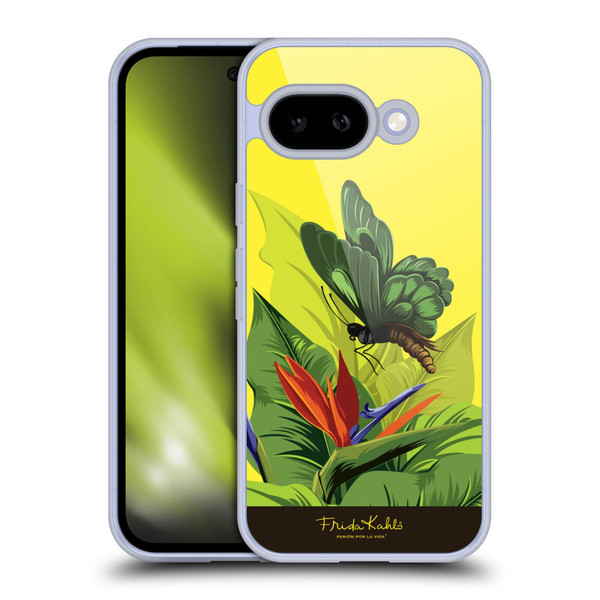 Frida Kahlo Tropical Butterfly Soft Gel Case for Google Pixel 9A