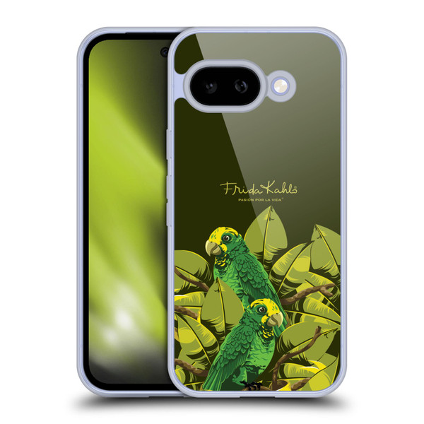 Frida Kahlo Tropical Love Birds Soft Gel Case for Google Pixel 9A