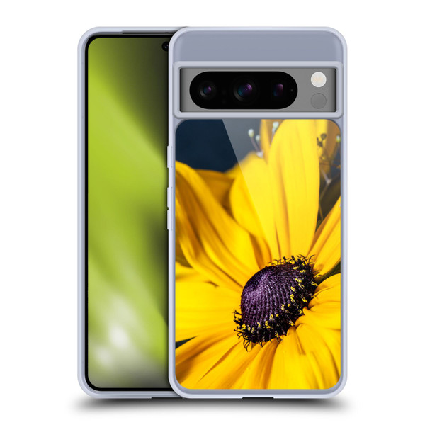PLdesign Flowers And Leaves Daisy Soft Gel Case for Google Pixel 8 Pro