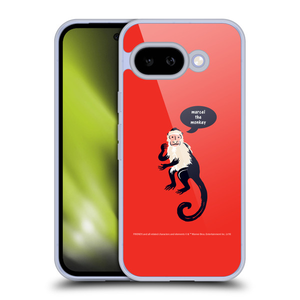 Friends TV Show Iconic Marcel The Monkey Soft Gel Case for Google Pixel 9A