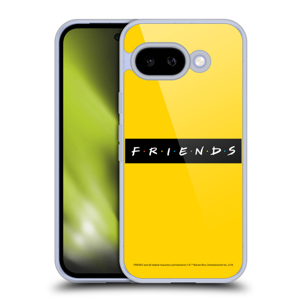 Friends TV Show Logos Pattern Soft Gel Case for Google Pixel 9A