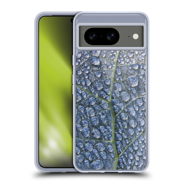PLdesign Water Dew Texture Leaf Soft Gel Case for Google Pixel 8