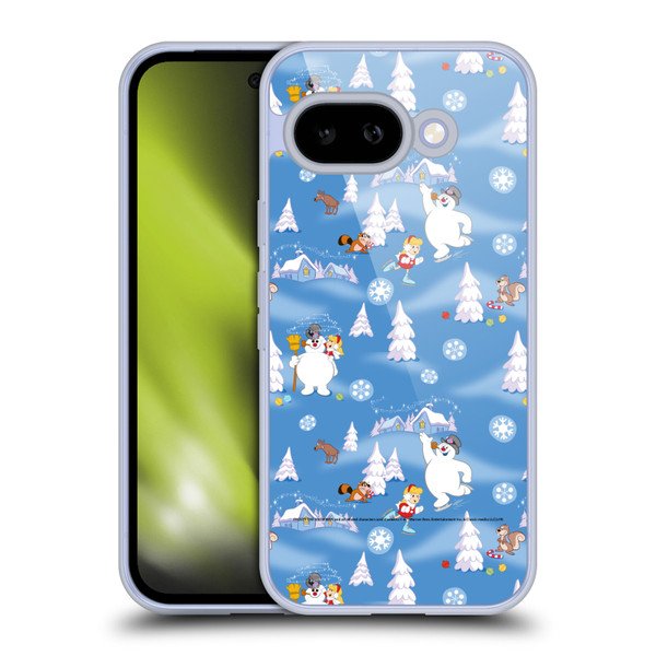 Frosty the Snowman Movie Patterns Pattern 6 Soft Gel Case for Google Pixel 9A