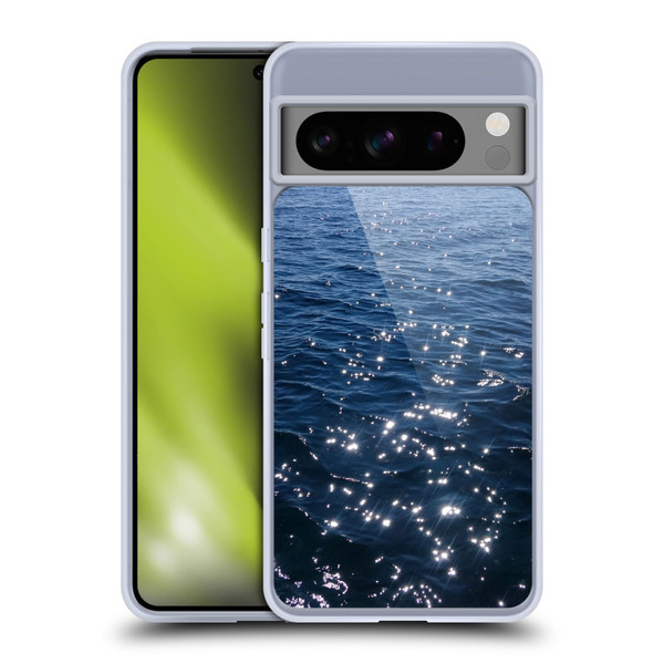 PLdesign Water Sparkly Sea Waves Soft Gel Case for Google Pixel 8 Pro