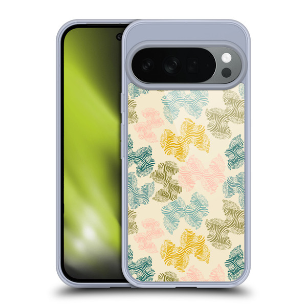 Gabriela Thomeu Art Zebra Green Soft Gel Case for Google Pixel 10
