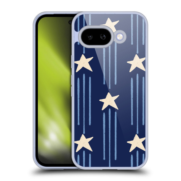 Gabriela Thomeu Art Big Dark Star Soft Gel Case for Google Pixel 9A