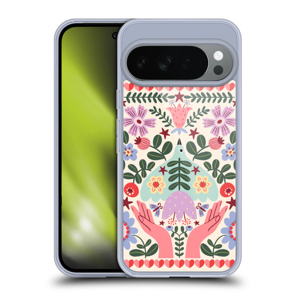 Gabriela Thomeu Floral Folk Flora Soft Gel Case for Google Pixel 10