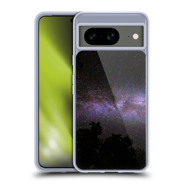 Patrik Lovrin Night Sky Milky Way With Trees Soft Gel Case for Google Pixel 8