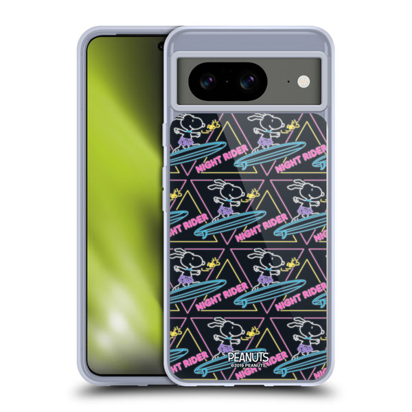 Peanuts Snoopy Aloha Disco Night Rider Soft Gel Case for Google Pixel 8