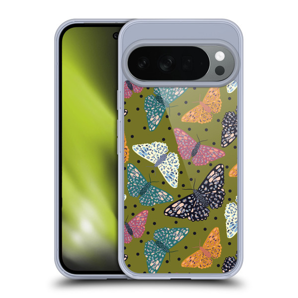 Gabriela Thomeu Retro Winter Butterflies Soft Gel Case for Google Pixel 10