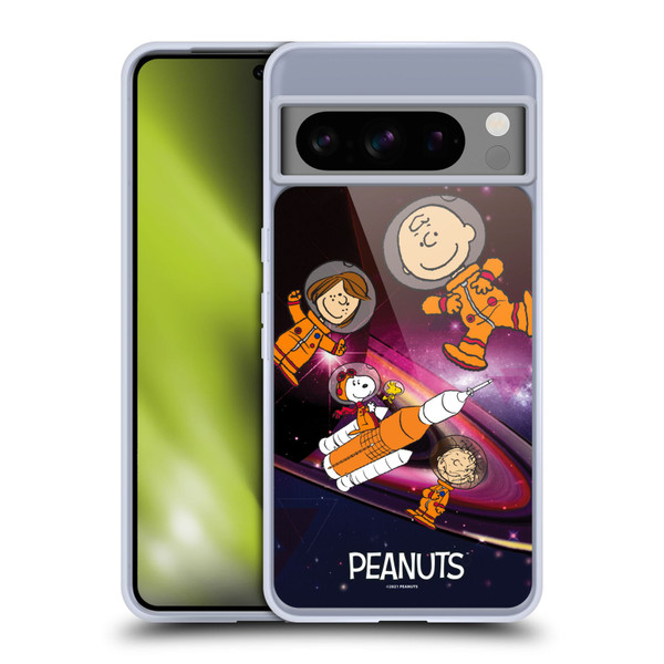 Peanuts Secrets Of Apollo 10 Deep Space Soft Gel Case for Google Pixel 8 Pro