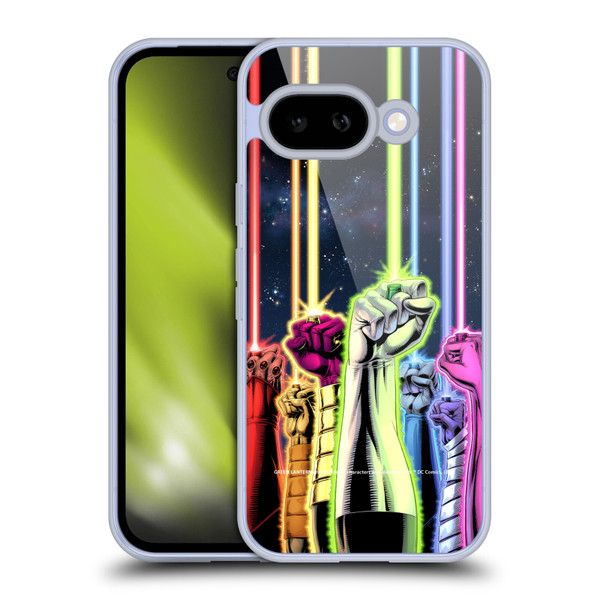 Green Lantern DC Comics Comic Book Covers Power Rings Soft Gel Case for Google Pixel 9A