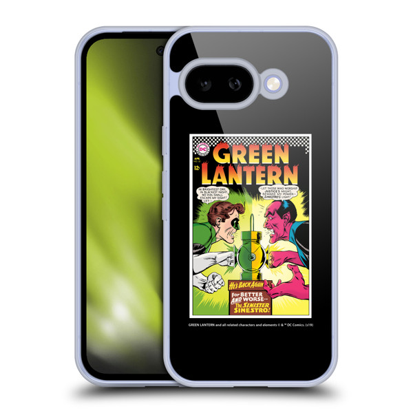 Green Lantern DC Comics Comic Book Covers Sinestro Soft Gel Case for Google Pixel 9A