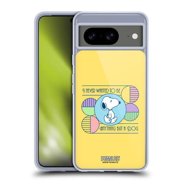 Peanuts Snoopy Deco Dreams Dog Soft Gel Case for Google Pixel 8