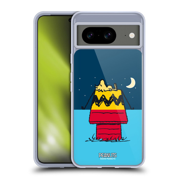 Peanuts Halfs And Laughs Woodstock House Soft Gel Case for Google Pixel 8