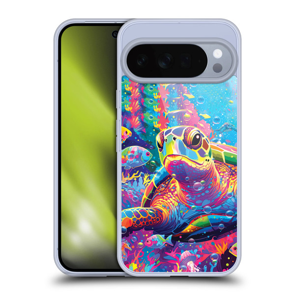 Michael David Ward Animals Turtle Magic Soft Gel Case for Google Pixel 10 Pro XL