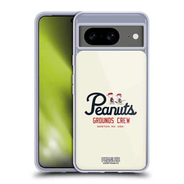 Peanuts Varsity Sports Boston Grounds Crew Soft Gel Case for Google Pixel 8