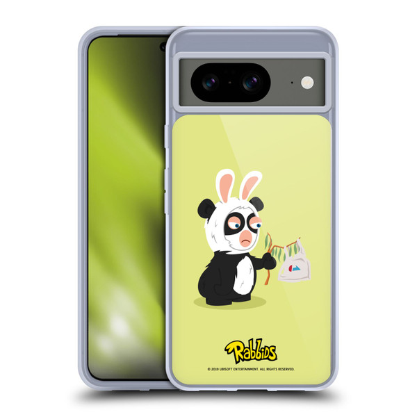 Rabbids Costumes Panda Soft Gel Case for Google Pixel 8