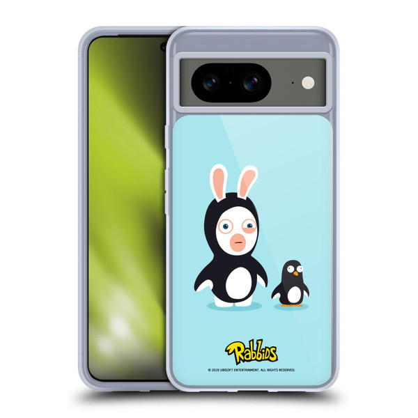 Rabbids Costumes Penguin Soft Gel Case for Google Pixel 8
