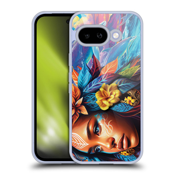Michael David Ward Psychedelic Art Ocean Spirit Soft Gel Case for Google Pixel 9A
