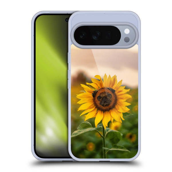 Pixelmated Animals Surreal Pets Pugflower Soft Gel Case for Google Pixel 10 Pro XL